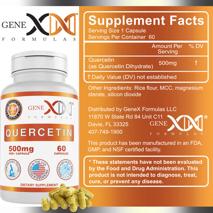 Genex Quercetin 500mg (60 capsules)