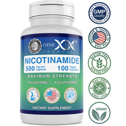 Nicotinamide 500mg (100 Capsules)