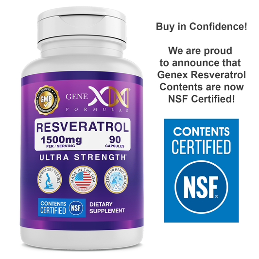 Trans-Resveratrol with BioPerine® 1500mg (90 Capsules)