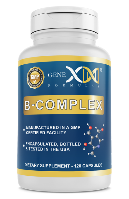 Genex Super B-Complex Proprietary Organic Blend (120 Capsules)