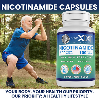 Nicotinamide 500mg (100 Capsules)