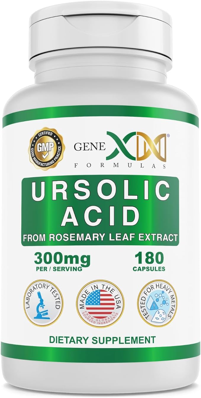 GENEX Ursolic Acid 300mg (180 Capsules)