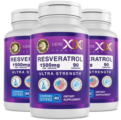 Resveratrol 1500mg Extra Strength (3-Pack )