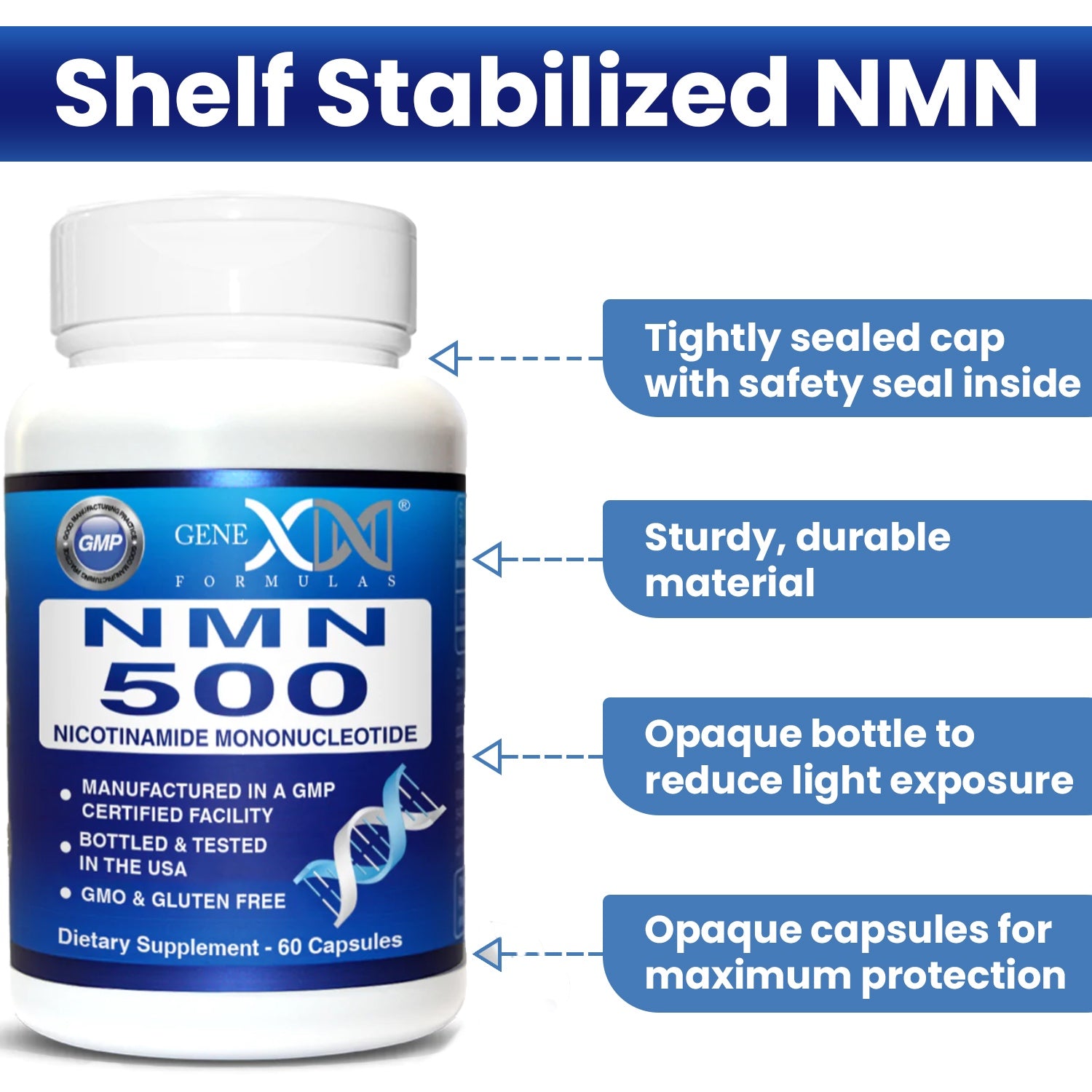 NMN| Nicotinamide Mononucleotide | Genex Formulas – Genex Formulas LLC